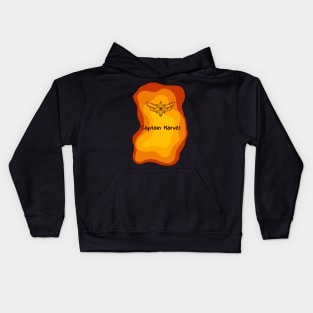 Captain Marvel Design Kids Hoodie